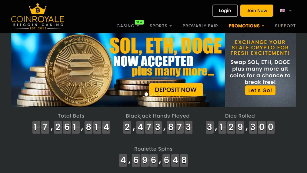CoinRoyale Casino